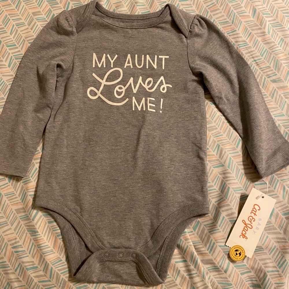 my aunt loves me bodysuit